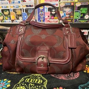 COACH SIGNATURE LARGE CAMPBELL SATCHEL